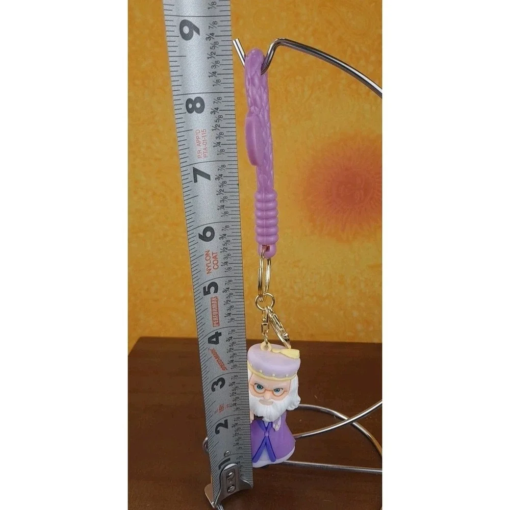 Harry Potter Dumbledore‎ Purple Keychain Backpack Clip PVC